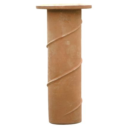 Impruneta Terracotta, Colonna con Capitelli, verzierte Säule, Basis, Sockel, Gartendekoration