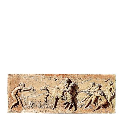 Impruneta Terracotta, Pannello Baccanti, Design von Dontallo Gabrielli, Wandpaneel, Wandbild