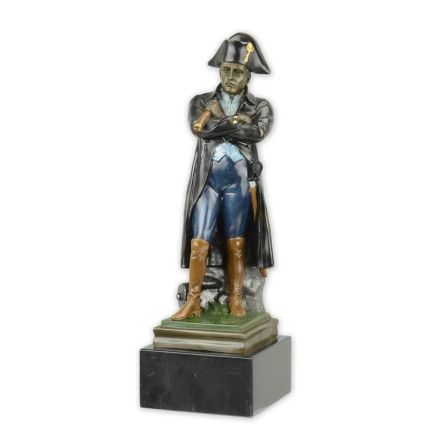 Bronzefigur des Napoleon, A BRONZE SCULPTURE OF NAPOLEON