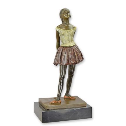 Bronzefigur jugendliche Tänzerin, A BRONZE SCULPTURE OF A LITTLE DANCER AGED FOURTEEN