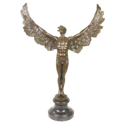 Bronzefigur "Geflügelter Tag", A BRONZE SCULPTURE OF THE WINGED DAY