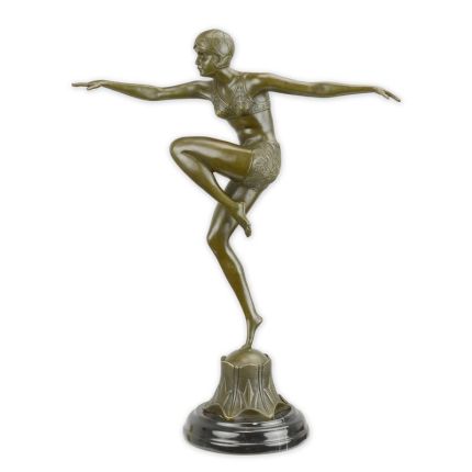 Bronzefigur "Lebhaftigkeit", A BRONZE SCULPTURE CALLED CON BRIO