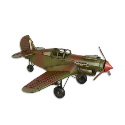 Blechmodel Miniatur-Kampfflugzeug, A TIN MODEL OF A FIGHTER PLANE