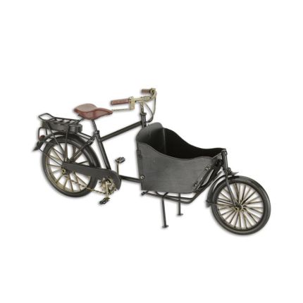 Blechmodel Miniatur-Lastenfahrrad, A TIN MODEL OF A CARGO BIKE