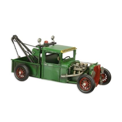 Miniaturmodel Hot Rod Truck aus Zinnblech, A TIN MODEL OF A HOT ROD TOW TRUCK