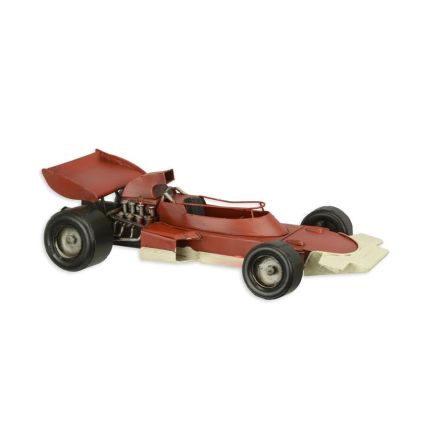 Miniaturmodell Formel 1 Rennauto aus Zinnblech, A TIN MODEL OF A FORMULA 1 RACING CAR