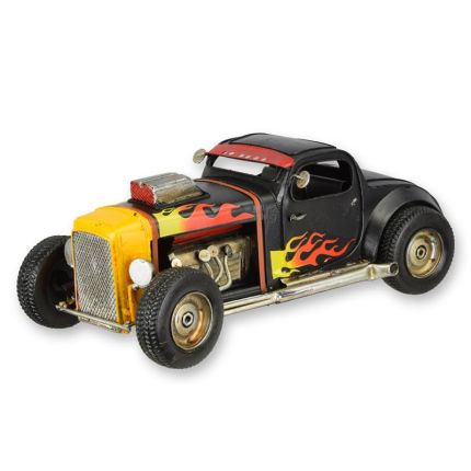 Blechminiatur Hot Rod, A TIN MODEL OF A HOT ROD