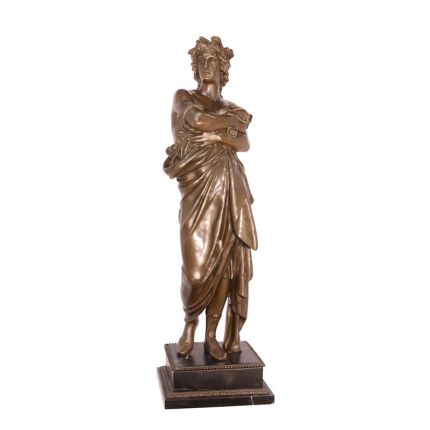 Bronzefigur Augustus, A BRONZE SULPTURE OF AUGUSTUS