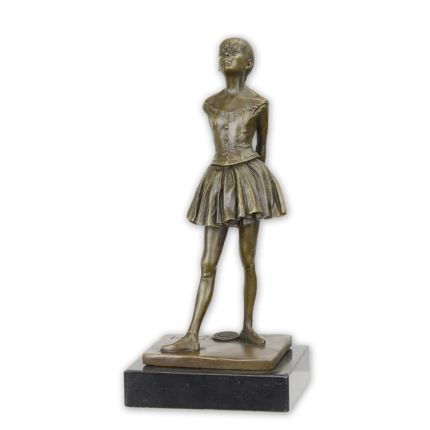 Bronzefigur jugendliche Tänzerin, A BRONZE SCULPTURE OF A LITTLE DANCER AGED FOURTEEN