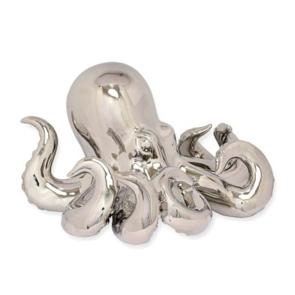 Keramikfigur Krake, Oktopus, A CERAMIC FIGURINE OF AN OCTOPUS