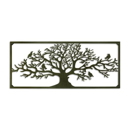 Wanddekoration Lebensbaum aus Eisen, AN IRON TREE OF LIFE WALL DECOR