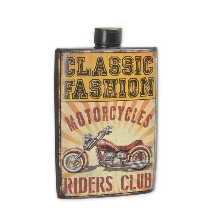 Geprägtes Blechschild, AN EMBOSSED TIN PLATE OIL CAN - MOTOR CYCLES