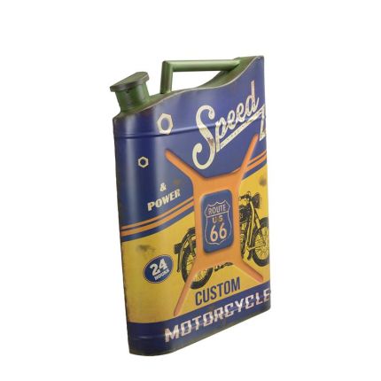 Blechschild, A JERRYCAN SHAPED TIN WALL DECOR - ROUTE 66