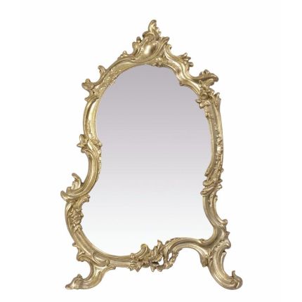 A RESIN DRESSING TABLE MIRROR