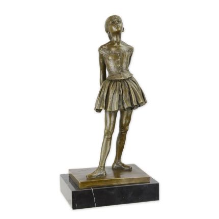 Bronzefigur jugendliche Tänzerin, A BRONZE SCULPTURE OF A LITTLE DANCER AGED FOURTEEN