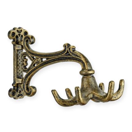 Garderobenhaken aus Gusseisen, A CAST IRON COAT HOOK