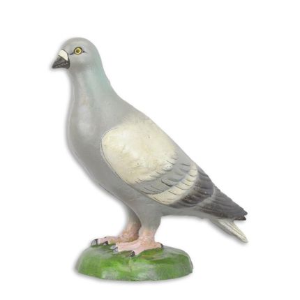 Gusseisenfigur Taube, A CAST IRON SCULPTURE OF A PIGEON