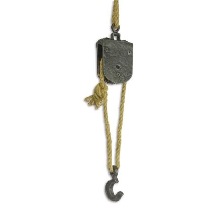 Gusseisen-Seilrolle, A CAST IRON ROPE PULLEY