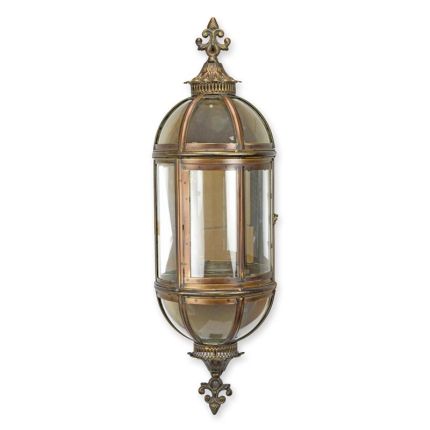 Wandlaterne, Zinnblech, A WALL MOUNT TIN LANTERN