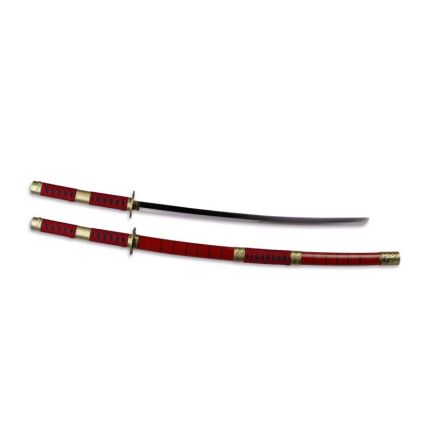 Katana-Langschwert mit rotem Griff, A RED HANDLED KATANA