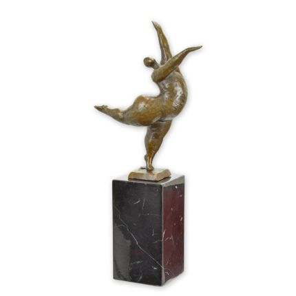 Moderne Bronzefigur weiblicher Akt, A MODERNIST BRONZE SCULPTURE OF A FEMALE NUDE