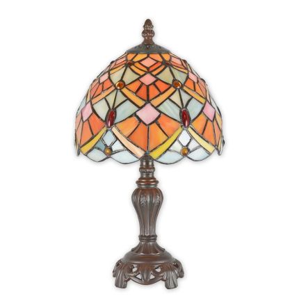 Tiffany-Tischlampe, A TIFFANY STYLE TABLE LAMP