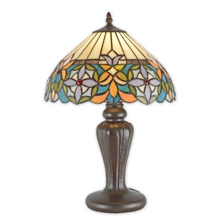 Tiffany-Tischlampe, A TIFFANY STYLE TABLE LAMP