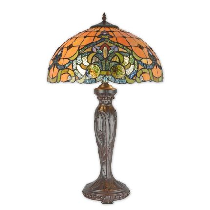 Tiffany-Tischlampe, A TIFFANY STYLE TABLE LAMP