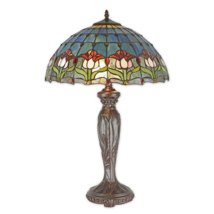 Tiffany-Tischlampe, A TIFFANY STYLE TABLE LAMP