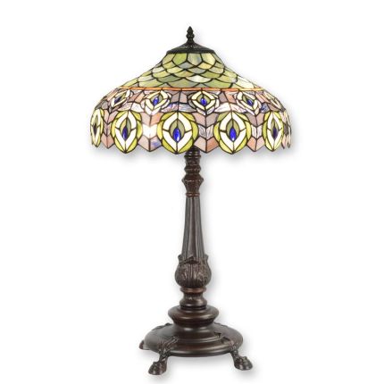 Tiffany-Tischlampe, A TIFFANY STYLE TABLE LAMP