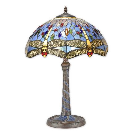 Tiffany-Tischlampe, A TIFFANY STYLE TABLE LAMP