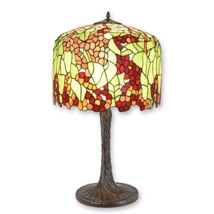 Tiffany-Tischlampe, A TIFFANY STYLE TABLE LAMP