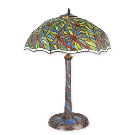 Tiffany-Tischlampe, A TIFFANY STYLE TABLE LAMP