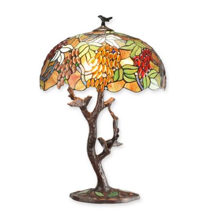 Tiffany-Tischlampe, A TIFFANY STYLE TABLE LAMP