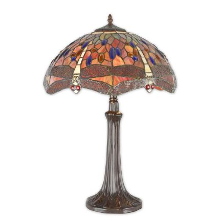 Tiffany-Tischlampe, A TIFFANY STYLE TABLE LAMP