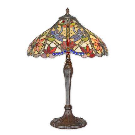 Tiffany-Lampe, A TIFFANY STYLE TABLE LAMP