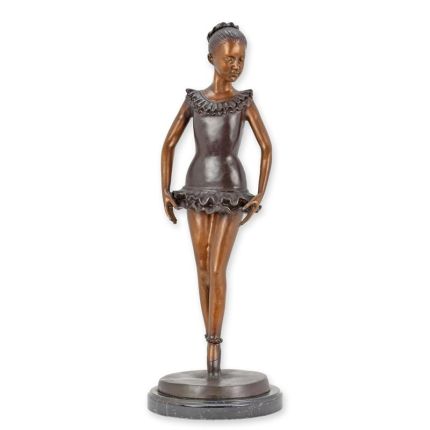 Bronzefigur Ballerina, A BRONZE SCULPTURE OF A BALLERINA