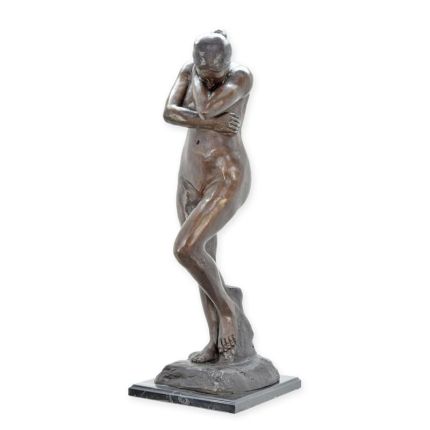 Bronzefigur Eva, A BRONZE SCULPTURE OF EVE