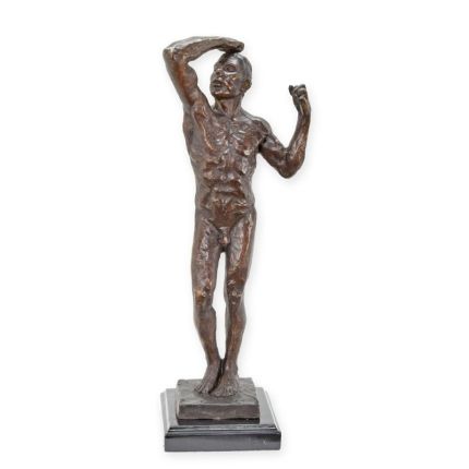 Bronzefigur "Bronzezeit" - männlicher Akt