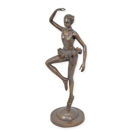 Bronzefigur Ballerina, A BRONZE SCULPTURE OF A BALLERINA