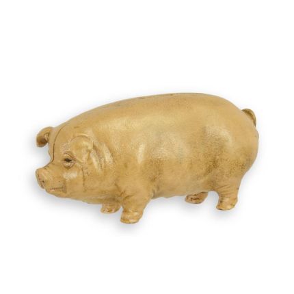 Gusseisen-Sparschwein, A CAST IRON PIGGY BANK