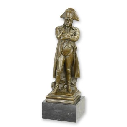 Bronzefigur des Napoleon, A BRONZE SCULPTURE OF NAPOLEON