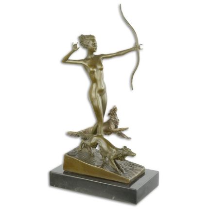 Bronzefigur "Letzter Pfeil", A BRONZE SCULPTURE CALLED LAST ARROW""