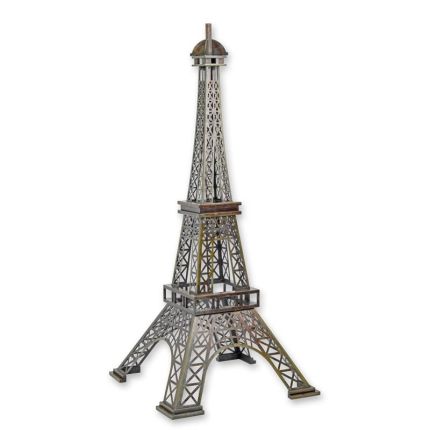 Miniatur-Eiffelturm aus Eisen, AN IRON EIFFEL TOWER PLANT SUPPORT