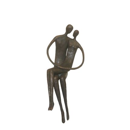 Bronze Figur, Paar, Liebespaar, Bronzefigur, Skulptur, Statue