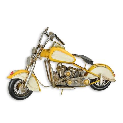 Miniaturmodell Motorrad, Zinnblech, A TIN MODEL OF A MOTORCYCLE