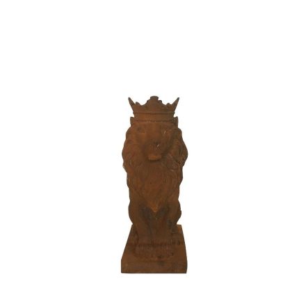 Gusseisen Figur, König der Löwen, Tierfigur, Tier