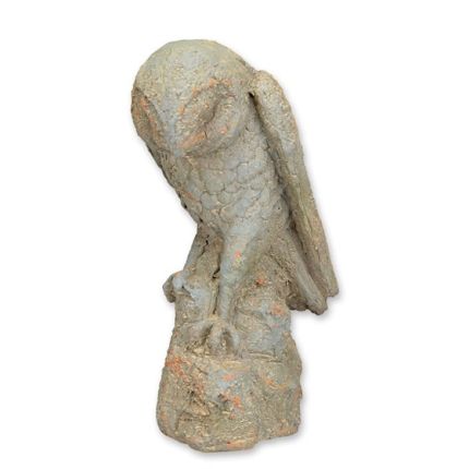 Eulenfigur - Höhe 48 cm - Kunststein