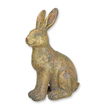 Hasenfigur - Höhe 45,5 cm - Kunststein