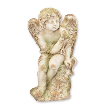 Engelfigur - Grabfigur - Höhe 54 cm - Kunststein